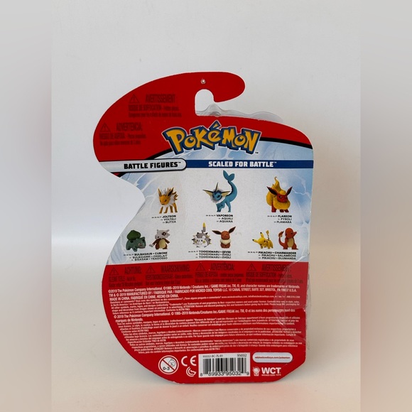 Pokémon Battle Figure Pack Togedemaru Eevee 2019 Nintendo Game Freak NEW Pokemon - Picture 2 of 2